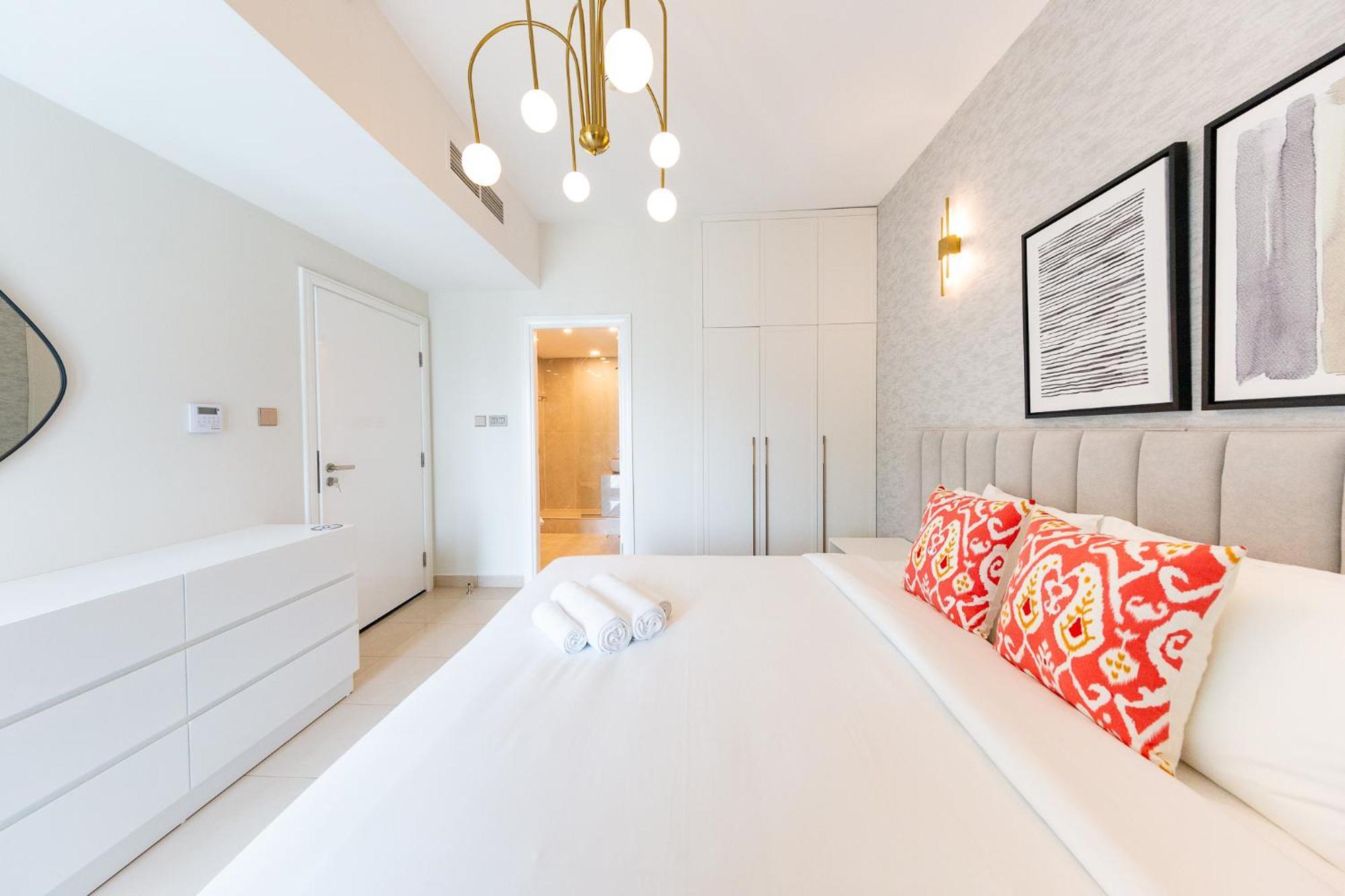 Charming Brand New 2Br Close To The Beach Dubai Eksteriør bilde