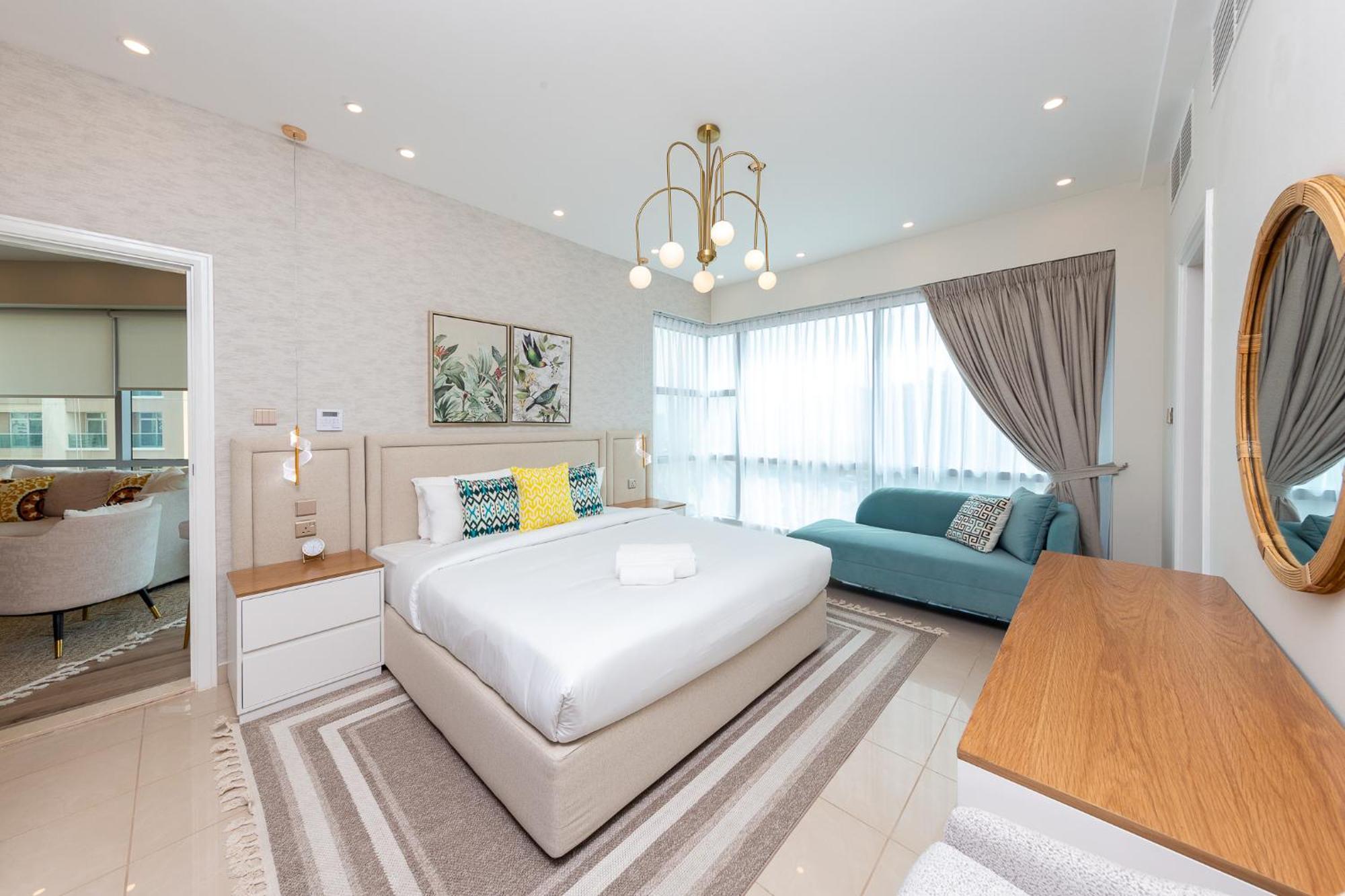Charming Brand New 2Br Close To The Beach Dubai Eksteriør bilde