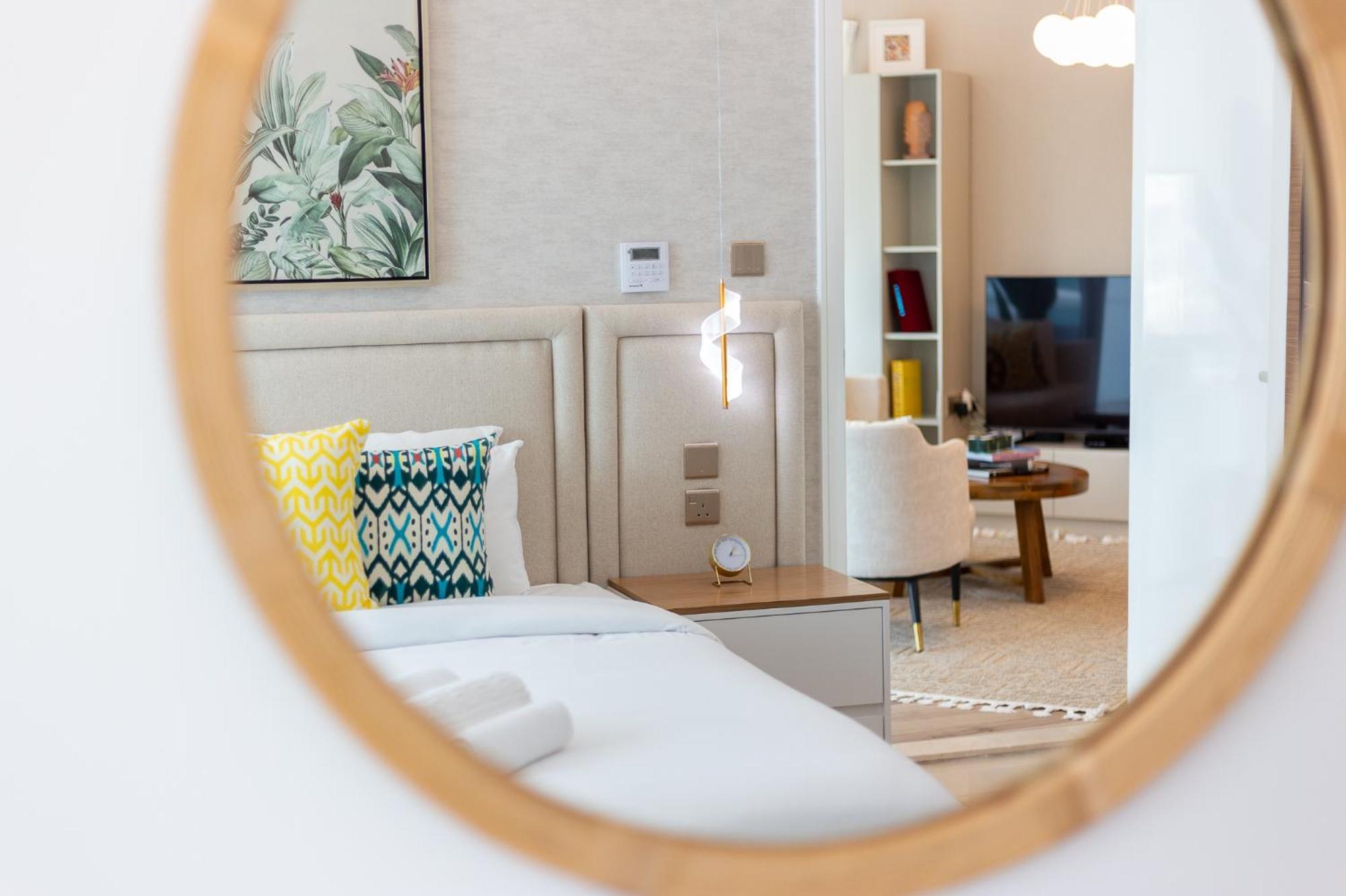 Charming Brand New 2Br Close To The Beach Dubai Eksteriør bilde