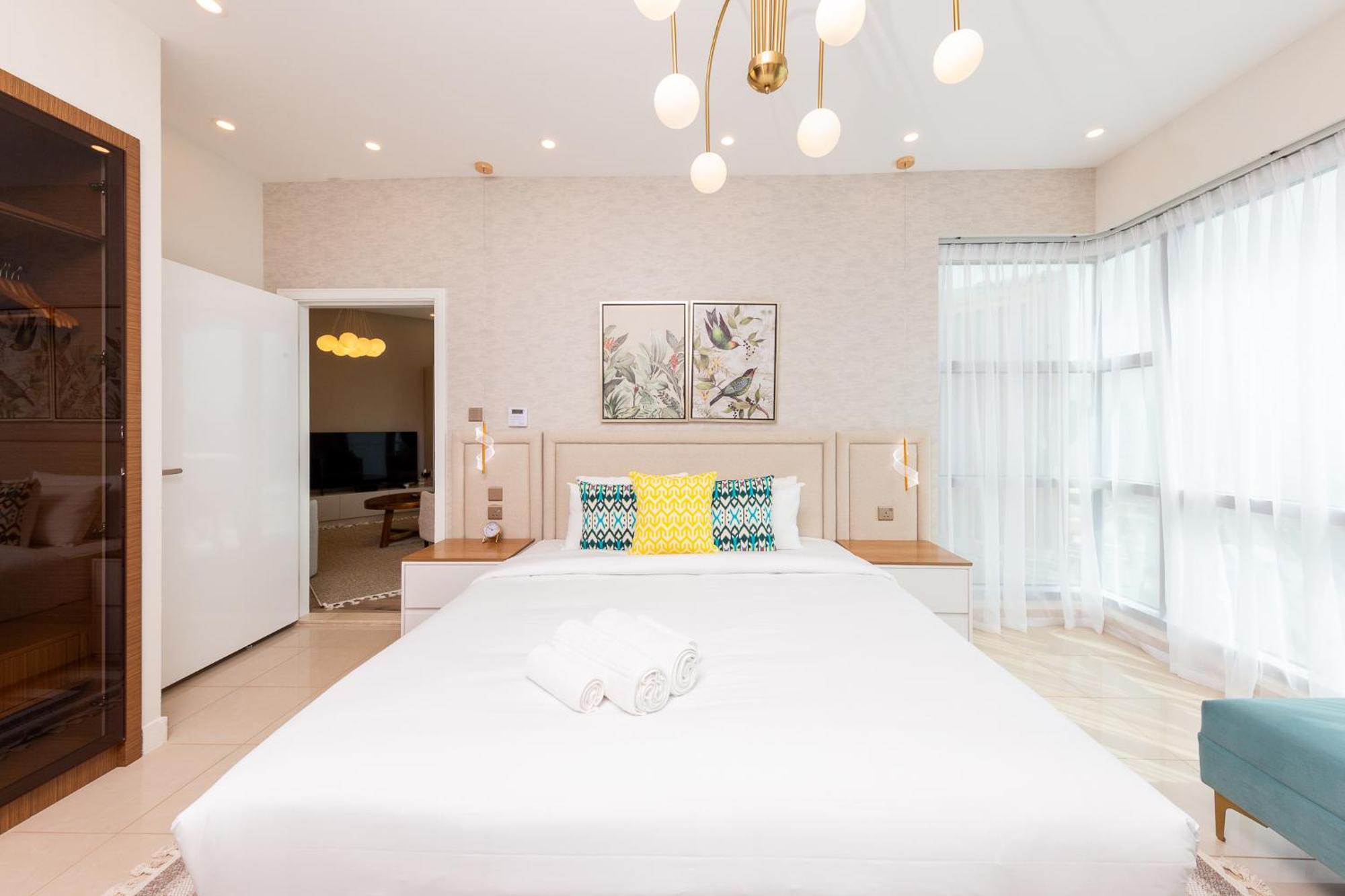 Charming Brand New 2Br Close To The Beach Dubai Eksteriør bilde