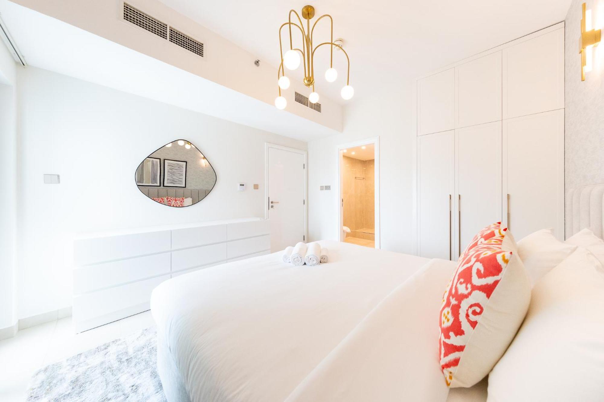 Charming Brand New 2Br Close To The Beach Dubai Eksteriør bilde